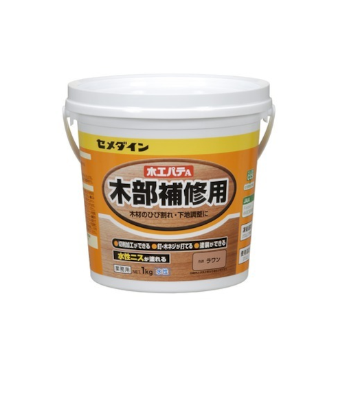 セメダイン　木工パテA　ラワン　1kg