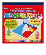 トーヨー　おりがみパット　21色　001016　100枚入