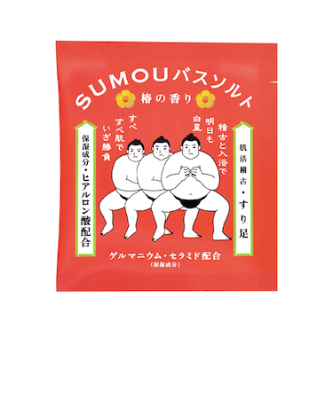 チャーリー　SUMOU　バスソルト　肌活稽古　椿の香り　50g