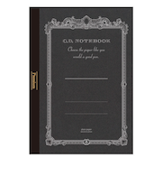 アピカ プレミアムC.D.ノートブック B5 無地 CDS120W 黒