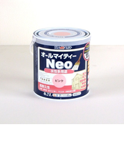 アトム　水性つやあり　AMネオ　0.7L　ピンク