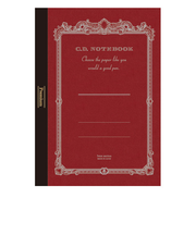 アピカ プレミアムC.D.ノートブック A5 5mm方眼罫 CDS90S 赤