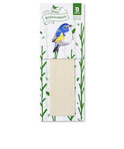 ヒサゴ BIRD BOOKMARKER 刺繍しおり UTN178 ルリビタキ