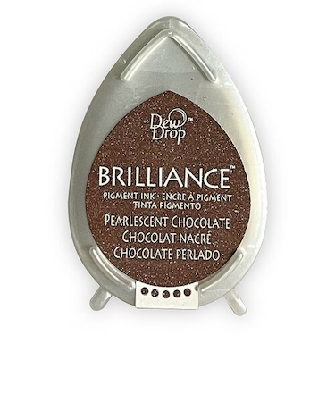 ツキネコ　デュードロップ　ブリリアンス　BD－76　パールチョコレート