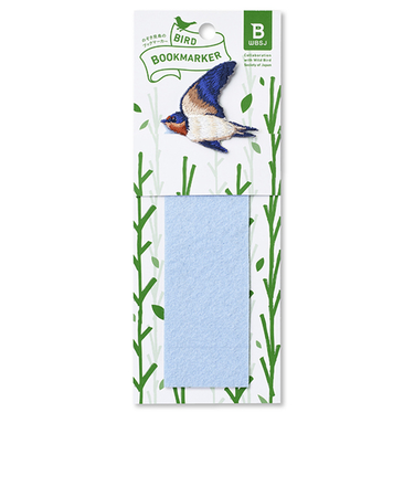 ヒサゴ　BIRD　BOOKMARKER　刺繍しおり　UTN177　ツバメ
