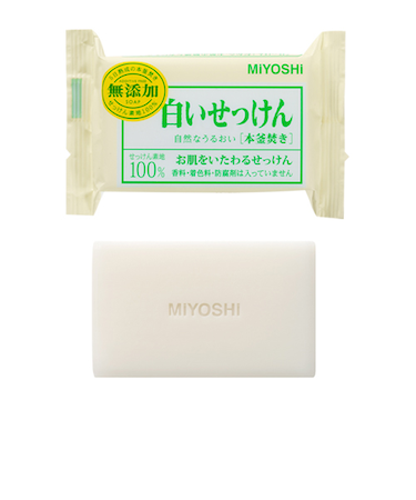 ミヨシ石鹸　無添加　白いせっけん　108g