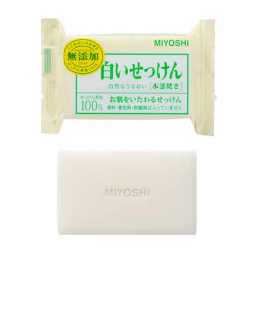 ミヨシ石鹸　無添加　白いせっけん　108g