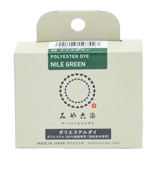 みやこ染め　ポリエステルダイ　ナイルグリン　20g