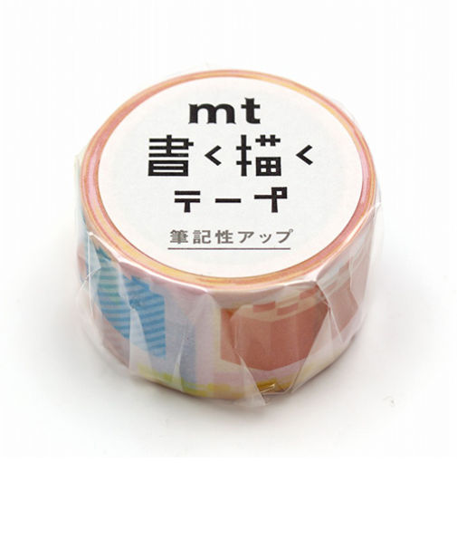 カモ井　mt　書く描くテープ　MTKAKU10　ブロック
