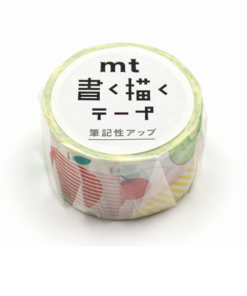 カモ井　mt　書く描くテープ　MTKAKU09　季節のフルーツ