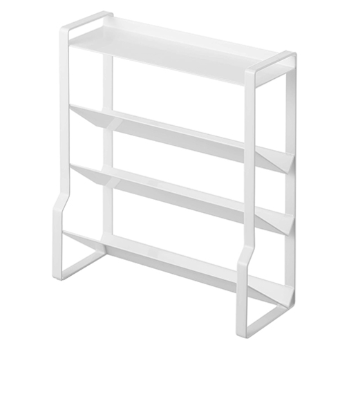 山崎実業　タワー（tower）　スリムスパイスラック　4段　8144　ホワイト