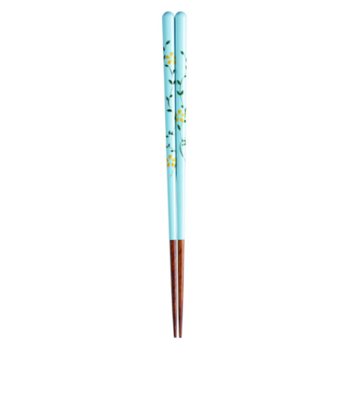 カワイ　食洗箸　凛花　23cm　水色