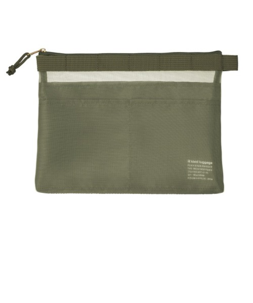 クレイド（kleid）　メッシュキャリーポーチ　OD・8471ー2　オリーブ