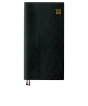 【2025年12月始まり】　ダイゴー　Appoint　ベーシックシリーズ　その他　ウィークリーレフト　E1039　ブラック　月曜始まり