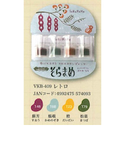 ツキネコ　バーサクラフトそらまめ4色　6204－409　レトロ