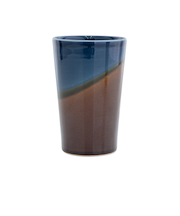 ビスク　キーポ　2重構造タンブラー　ネイビー＆ブラウン　330mL