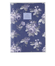 【2025年12月始まり】　ペイジェム（PAGEM　by　NOLTY）　メモリー家計簿　ローラアシュレイ　B5　週計タイプ　7704　ヴィオレッタ　月曜始まり