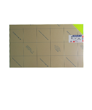 アクリサンデー　アクリサンデー板　透明　S（320×550）　厚3mm　993　蛍光黄緑