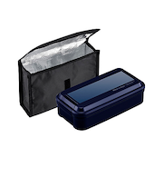 オーエスケー(OSK) ランチボックス 保冷ケース付 BL-37DE 850mL ネイビー