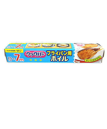 クックパー　フライパン用ホイル7m　25cm×7m