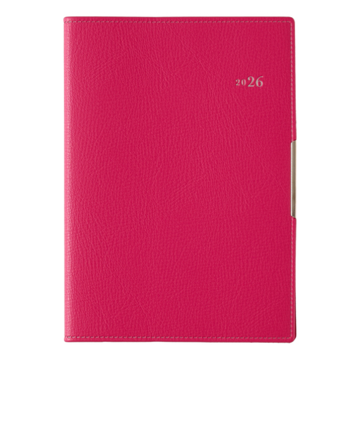 【2025年12月始まり】　ペイジェム（PAGEM　by　NOLTY）　ペイジェムマンスリー　グラース　B6-i　マンスリーブロック　2517　レッド　月曜始ま