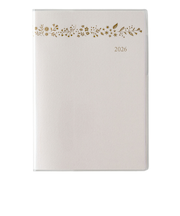 【2025年12月始まり】　ペイジェム（PAGEM　by　NOLTY）　ペイジェムマンスリー　B6-i　アイダにメモ　マンスリーブロック　2643　ホワイト　日