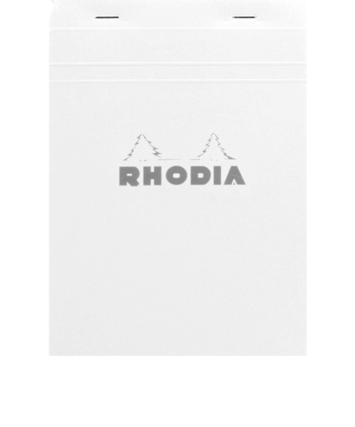 ロディア（RHODIA）　ブロックロディア　No.16　ホワイト　14.8×21ｃm