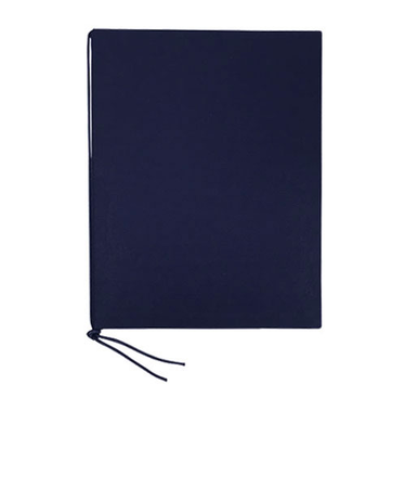 クロスメニューブック　B5　ネイビー
