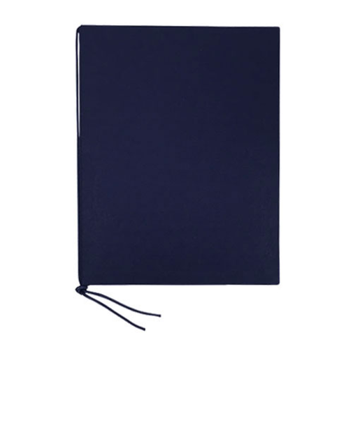クロスメニューブック　B5　ネイビー