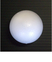発泡スチロール 丸球 径8.0cm 白