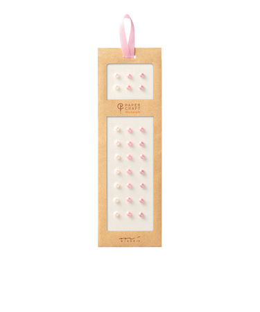 ミドリ（MIDORI）　PCM　モチーフシール　82401006　パール　ピンク