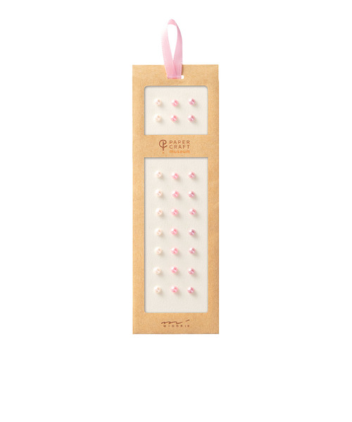 ミドリ（MIDORI）　PCM　モチーフシール　82401006　パール　ピンク