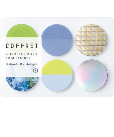 キングジム（KING　JIM）　コフレ（COFFRET）　サークル　COFC003　シフォンイエロー