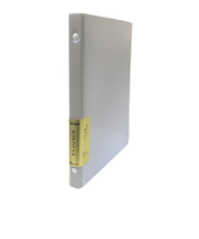 エイチ・エス　カルモ　クリアファイル　A5　ライトグレー