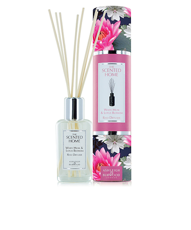 アシュレイ＆バーウッド（Ashleigh＆Burwood）　ディフューザー　ホワイトムスク＆ロータスブロッサム　200ｍL