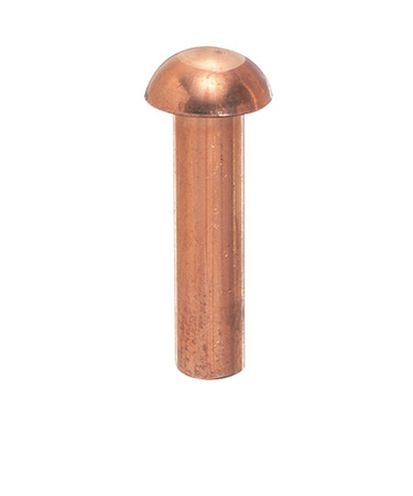 八幡ねじ（YAHATA）　銅丸リベット　2×4
