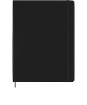 モレスキン（MOLESKINE）　スマートノートブック　ハードカバー　横罫　Xラージ　ブラック