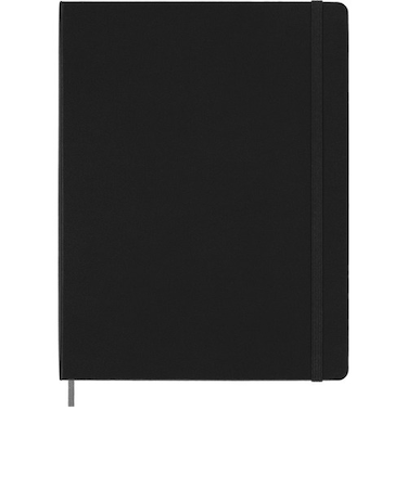モレスキン（MOLESKINE）　スマートノートブック　ハードカバー　横罫　Xラージ　ブラック
