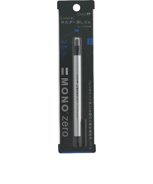 トンボ鉛筆（Tombow）　MONO　ゼロ　角形シルバー　EH－KUS04