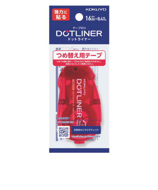 コクヨ（KOKUYO）　ドットライナー　つめ替え用　強力に貼る　タ－D403－08