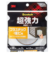 3M　スコッチ　超強力両面テープ　プラスチック・塩ビ用　SPL‐12R　12mm×4m