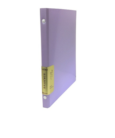 エイチ・エス　カルモ　クリアファイル　A5　ラベンダー