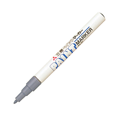 三菱鉛筆　ペイントマーカー　細字　PX－21　灰