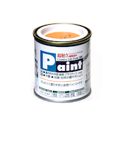 アサヒペン　水性ペイント　1/12L　オレンジ