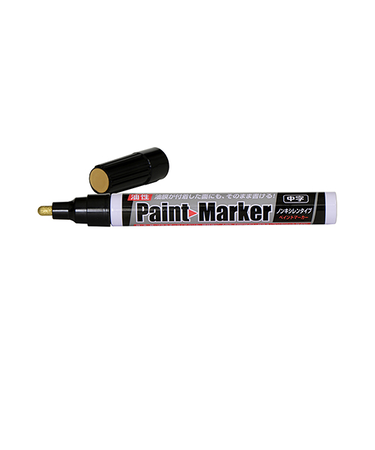 アサヒペン　油性ペイントマーカー　中字　金
