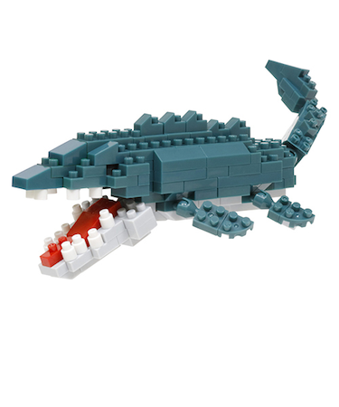 カワダ　ナノブロック　NBC-349　モササウルス