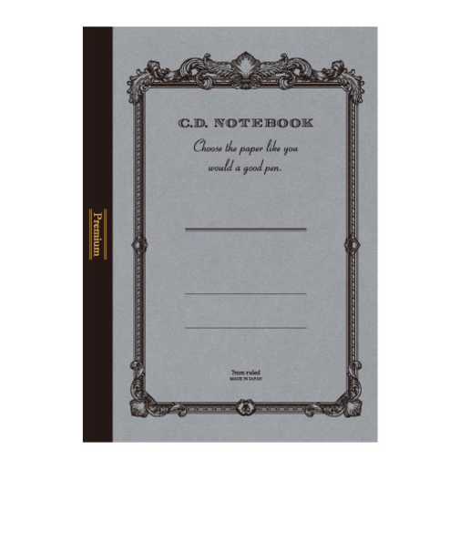 アピカ　プレミアムC.D.ノートブック　A5　クリーム上質紙　7mm横罫　CDC90Y