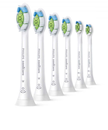 フィリップス（PHILIPS）　ホワイトプラスブラシヘッド　HX6066／67　6本