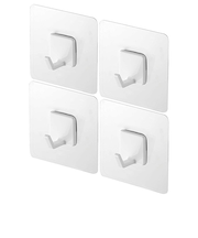 山崎実業 タワー(tower) フィルムフック M  5666 ホワイト 4個入