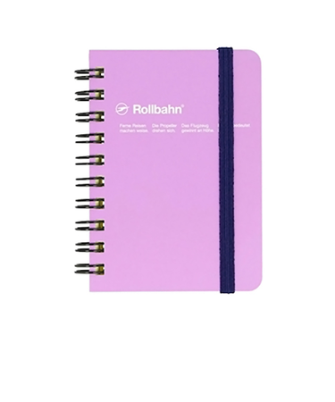 デルフォニックス（DELFONICS）　ロルバーンポケット付メモ　ミニ　500306　440　ライトパープル